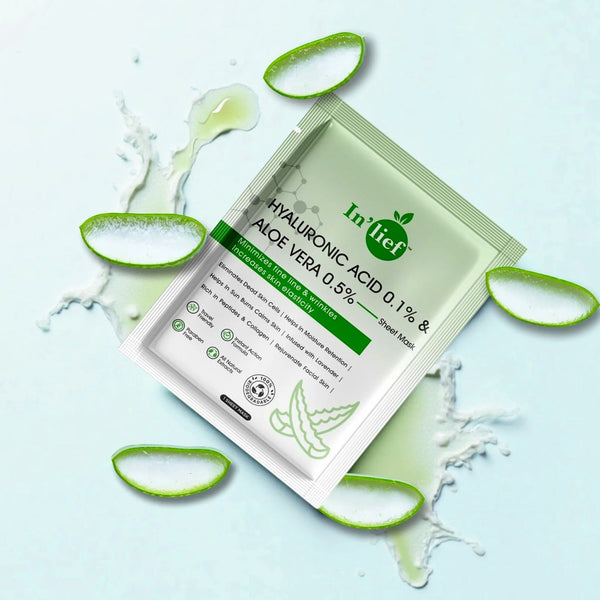Self-Care Aloe & HA Face Mask