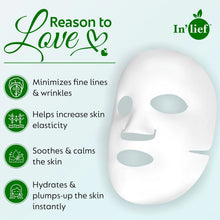 Inlief Hyaluronic Acid 0.1% & Aloe Vera 0.5% Hydrating Facial mask (1 Pc)