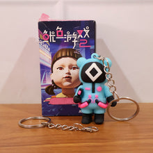 Cute Character-Themed Soft Silicone Keychain (Mix Desgin, 1 Pc)