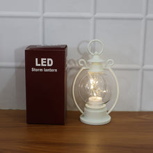 LED Decorative Storm Lantern Light (Battery Operated, Warm White Light)
