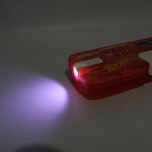 Plastic Pencil Box with LED Light & Cartoon Print (1 Pc)