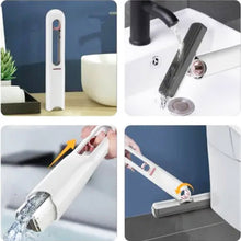 Portable Self-Squeeze Mini Mop  Strong Absorbent Mop for Bathroom & Kitchen