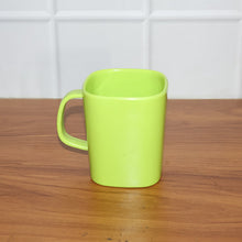 Square Melamine Mug  Premium Durable Lightweight Cup (1 Pc)