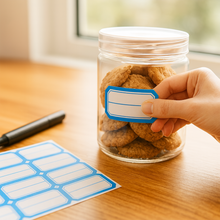 Writable Label Stickers Self-Adhesive Label (50 Sheets)