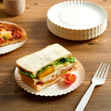 Freshee 9 Inch Round Compostable Paper Plate  25 Pcs Pack