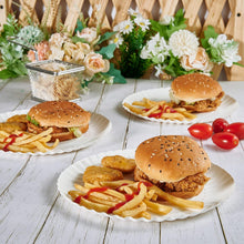 Freshee 9 Inch Round Compostable Paper Plate  25 Pcs Pack