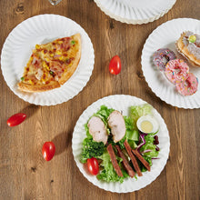 Freshee 9 Inch Round Compostable Paper Plate  25 Pcs Pack
