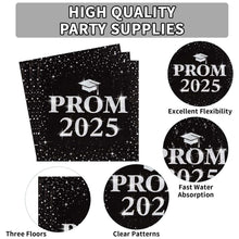 Prom 2025 Party Napkins (33 x 33 Cm / 100 Pc)