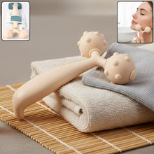 Dual Ball Facial and Body Massage Roller - 1 Pc