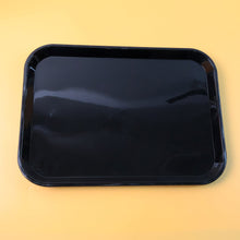Plastic Serving Tray / Plate  40 × 30 cm (1 Pc / Black)