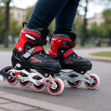 Professional Adjustable Inline Skates for Kids and Adults (Medium, 1 Pair)