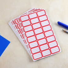 Self-Adhesive Label Stickers (50 Sheets)