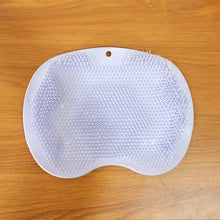 Purple Silicone Bath Massage Cushion Suction Cup Exfoliating Foot Scrubber & Mat