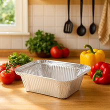 Freshee Aluminium Food Container with Lid 450 ml 10 Pc