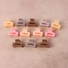 Stylish Mini Hair Claw Clips Set (12 Pc)