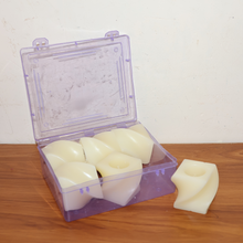 Set of 6 LED Flameless Decorative Candles Square Shape Tealight Lamps