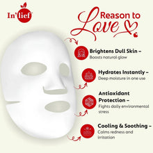 Inlief Vitamin C 0.5% Hydrating & Brightening Facial Sheet Mask (1 Pc)