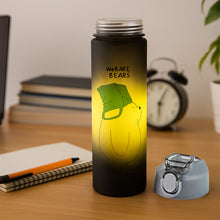 Cartoon Printed Water Bottles 900 ml & 300 ml (2 Pc)