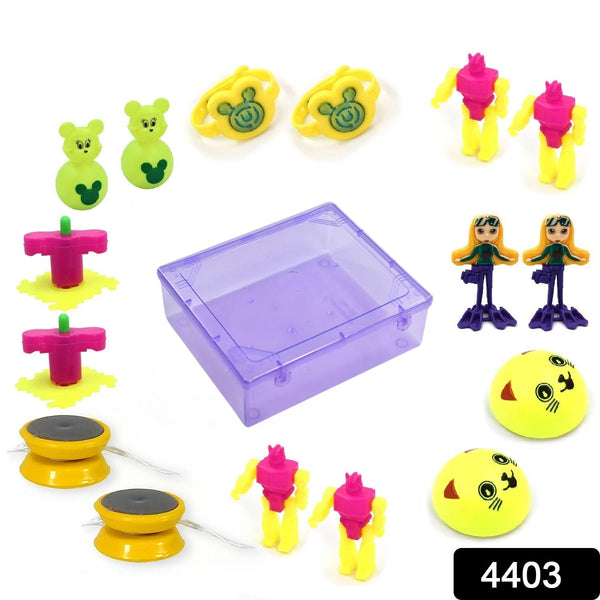 Friction-Powered Toys for Kids, Different Designs (Pack of 17)