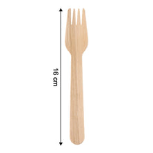 Freshee 160mm Wooden Fork  30 Pcs Pack