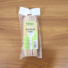 Freshee 160mm Wooden Fork  30 Pcs Pack