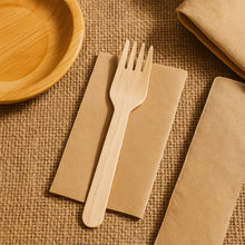 Freshee 160mm Wooden Fork  30 Pcs Pack