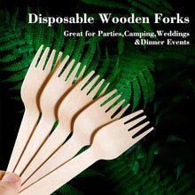 Freshee 160mm Wooden Fork  30 Pcs Pack
