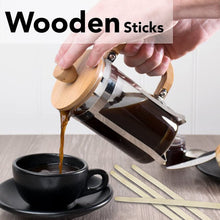 Freshee Wooden Coffee Stirrers 140×5×1 mm  30 Pcs Pack