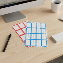 Self-Adhesive Label Stickers (10 Sheets)