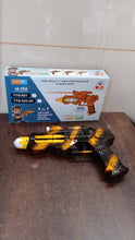 TTG LED Laser Gun Toy Battery Operated Space Blaster Flashing Lights & (1 Set)