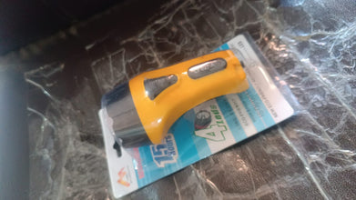 Rechargeable LED Torch Flashlight  High-Power Handheld Emergency Light Built-in Plug