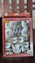 Tickles Tea toy Set | Coffee Kitchen Plastic Set (14 Pcs / Mix Size & Design)