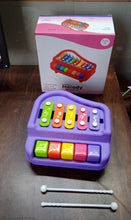 2 in 1 Baby Piano Xylophone Toy for Toddlers 3+ Years (1 Pc)