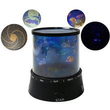 LED Projector Night Light  3 Battery Lamps (1 Pc, Battery Not Included)