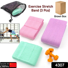 Hip Resistance Bands Set, Anti-Slip Workout Bands for Legs & Glutes  (3 Pcs)