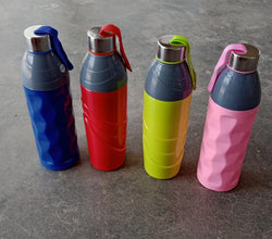 Plastic Sports Insulated Water Bottle with Dori Easy to Carry (750 ML / 1 Pc / Multi Color)