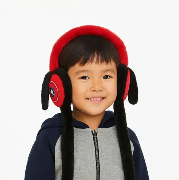 Captain America Winter Earmuffs (chu-chu) for Kids
