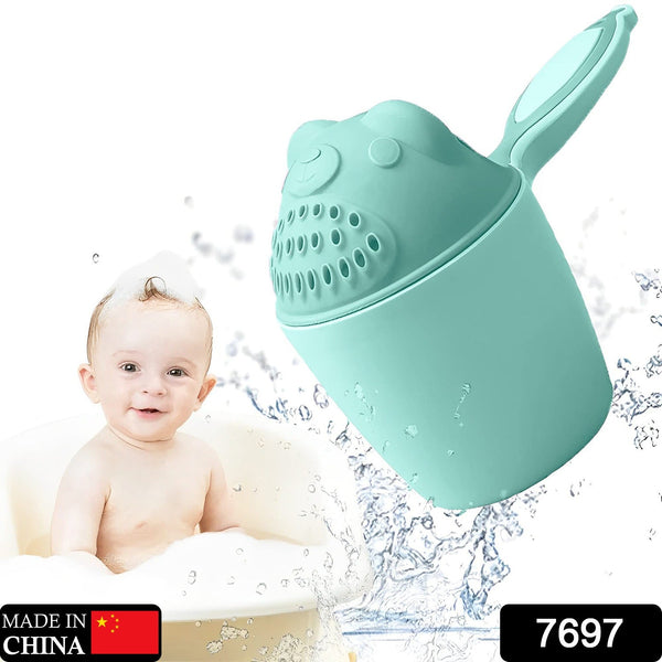 Baby Shampoo Shower Cup  Safe Soft Bath Tumbler for Kids Hair Washing