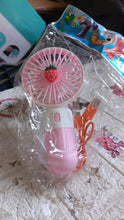 Portable Small Electric Fan  Rechargeable Mini Handheld Fan for Students