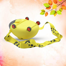 Cute Plastic Bug Shape Water Bottle with adjustable shoulder strap (1 Pc)