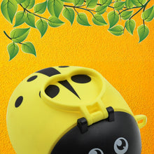 Cute Plastic Bug Shape Water Bottle with adjustable shoulder strap (1 Pc)
