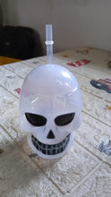 Ghost Face Bottle Water Bottle, Drinking Cup with Lid and Straw(1 Pc)