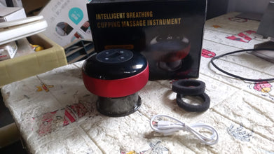 Electric Intelligent Breathing Cupping Massage Instrument (1 Pc)