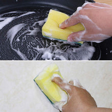 2-in-1 Multi-Purpose Scrub Sponge  Wear Resistant Dish & Furniture Cleaner (1 Pc)
