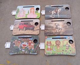 Multi Purpose Laptop Desk for Study Reading Foldable with Cupholder  58×38 cm