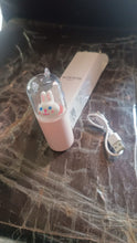 Portable Mini Facial Steamer  USB Rechargeable Nano Mist Sprayer Cute Cartoon Design