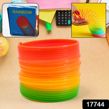 Rainbow Slinky Spring Toy  Compact Fun Toy for Kids & Adults, Gift-Friendly