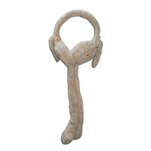 Puppy Face Embroidery Earmuffs (Cream)