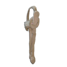 Puppy Face Embroidery Earmuffs (Cream)