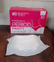 Womens Emergency Travel Kit with Seamless Underwear Pantyliner  10 Pcs